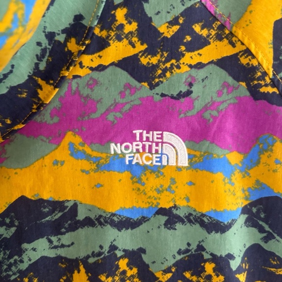 The North Face Class V Fanorak XL WindbreakerRare Mountain Print, Liam Gallagher - Picture 6 of 14